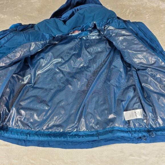 Columbia Interchange Omni-Tech Omni-Heat Jacket Men's Large Full Zip Hooded Blue - Picture 8 of 15